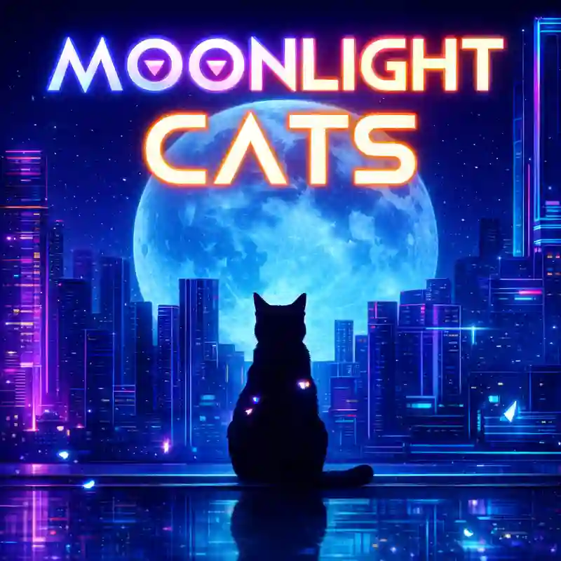 Moonlight Cats Slot Game Interface