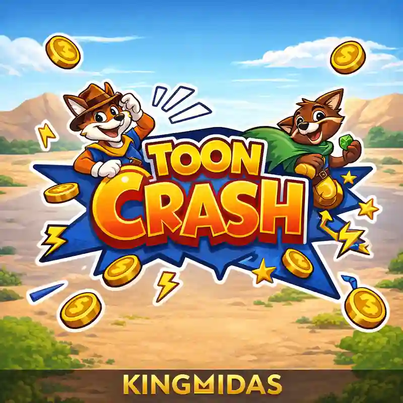 Toon Crash Game Interface - Play at jljl2 Casino